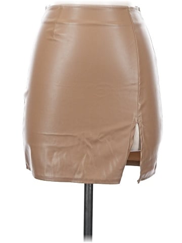 Windsor Faux Leather Skirt (view 1)
