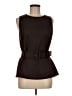 Ann Taylor Brown Sleeveless Blouse Size M - photo 1