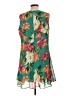Chico's Tropical Green Cocktail Dress Size Lg Petite - photo 2
