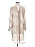 Bar III 100% Polyester Ivory Long Sleeve Blouse Size S - photo 1