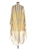 ModCloth 100% Polyester Stripes Yellow Kimono Size 4X - photo 2