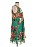 Chico's Tropical Green Cocktail Dress Size Lg Petite - photo 4