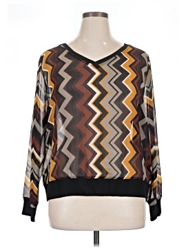Missoni For Target Long Sleeve Blouse