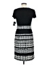 Sandra Darren Houndstooth Black Casual Dress Size 6 - photo 2