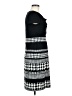 Sandra Darren Houndstooth Black Casual Dress Size 6 - photo 4