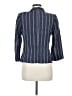 CAbi 100% Linen Stripes Blue Blazer Size 8 - photo 2