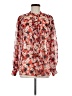 Reiss 100% Polyester Red Long Sleeve Blouse Size 6 - photo 1