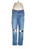 Rag & Bone 100% Cotton Graphic Blue Jeans Size 31 waist - photo 1