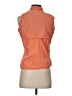 Woolrich 100% Nylon Orange Sleeveless Button-Down Shirt Size S - photo 2