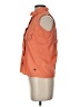 Woolrich 100% Nylon Orange Sleeveless Button-Down Shirt Size S - photo 5