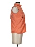 Woolrich 100% Nylon Orange Sleeveless Button-Down Shirt Size S - photo 4