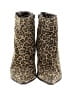 Via Spiga Animal Print Brown Ankle Boots Size 6 1/2 - photo 2