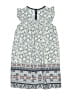 Monteau Girl 100% Polyester Print White Dress Size 10 - photo 2
