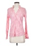 Love Potion Pink Long Sleeve Blouse Size S - photo 1