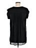 Pleione 100% Polyester Black Short Sleeve Top Size M - photo 2