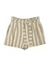 Altar'd State Stripes Tan Shorts Size S - photo 1