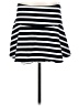 Express Stripes Black Casual Skirt Size S - photo 2