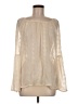 Knox Rose 100% Polyester Ivory Long Sleeve Blouse Size M - photo 1