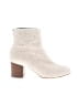 Rag & Bone 100% Leather Ivory Ankle Boots Size EU 37 1/2 - photo 1