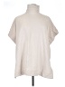 Mono b Ivory Short Sleeve Turtleneck Size XL - photo 1