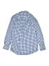 Vineyard Vines 100% Cotton Checkered-gingham Blue Long Sleeve Button-Down Shirt Size 8 - 10 - photo 2