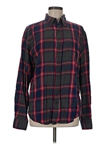 St. John's Bay Long Sleeve Button-Down Shirt (view 1)