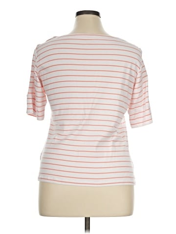 Christopher & Banks Short Sleeve T-Shirt (view 2)