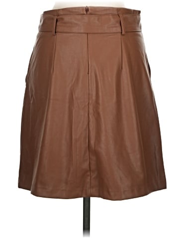 Banana Republic Factory Store Faux Leather Skirt (view 2)