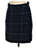 Sfera Plaid Blue Formal Skirt Size S - photo 1