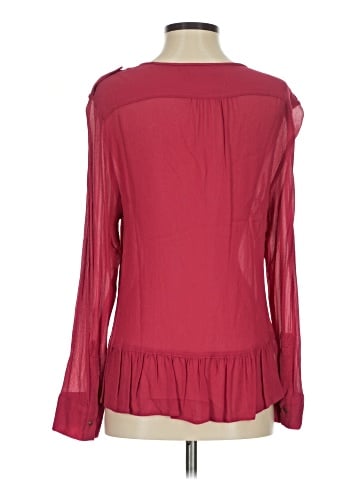 Wrap Long Sleeve Blouse (view 2)