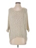 Red Saks Fifth Avenue Tan Pullover Sweater Size S - photo 1