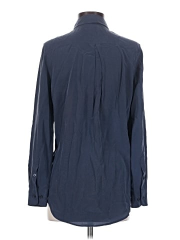 Equipment Long Sleeve Button-Down Shirt (view 2)