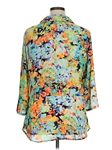 Investments 3/4 Sleeve Blouse (view 2)