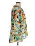 Investments 100% Polyester Floral Blue 3/4 Sleeve Blouse Size XL - photo 4