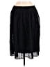 Design History Solid Black Casual Skirt Size M - photo 2