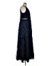 Xscape Floral Blue Cocktail Dress Size 16 - photo 4