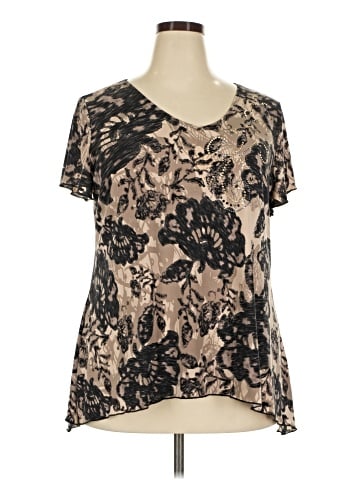 DressBarn Short Sleeve Blouse (view 1)