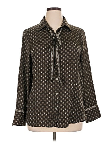 Max Studio Long Sleeve Blouse (view 1)