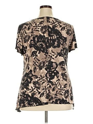 DressBarn Short Sleeve Blouse (view 2)