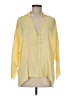 Jaga 100% Rayon Yellow 3/4 Sleeve Blouse One size (estimated) - photo 1