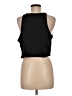 Leith 100% Polyester Black Sleeveless Blouse Size M - photo 2