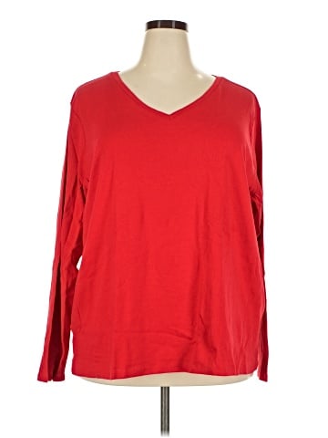 Liz Claiborne Long Sleeve Top (view 1)