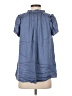 Sundance 100% Modal Blue Short Sleeve Blouse Size S - photo 2