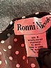 Ronni Nicole Polka Dots Black Cocktail Dress Size 6 - photo 8