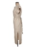 Zara Solid Tan Casual Dress Size M - photo 5