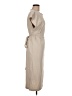 Zara Solid Tan Casual Dress Size M - photo 4