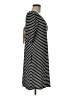 AGB Stripes Black Casual Dress Size M - photo 4