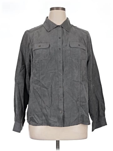 Croft & Barrow Long Sleeve Blouse (view 1)