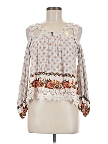 Taylor & Sage 3/4 Sleeve Blouse (view 1)