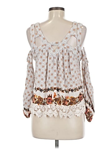 Taylor & Sage 3/4 Sleeve Blouse (view 2)